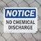Signmission No Chemical Discharge, 14 in W x Rectangle, Plastic OS-2PACK-NS-P-1014-L-14446 - alternate 5